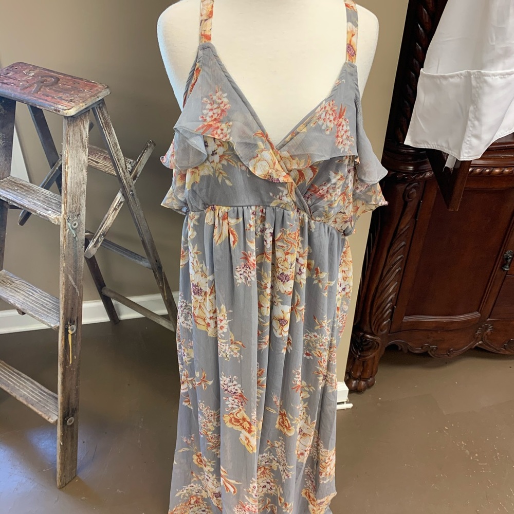 Floral maxi dress